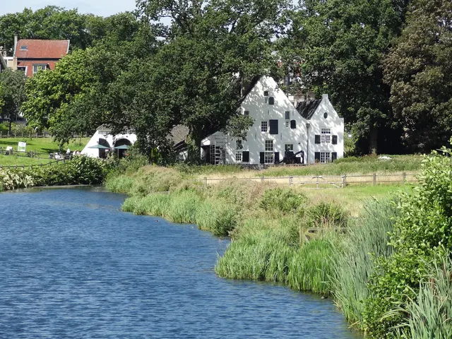 De Witte Watermolen aan de Sint-Jansbeek, aan de rand van park Sonsbeek