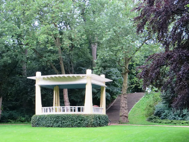 De muziekkoepel in het Noorderplantsoen