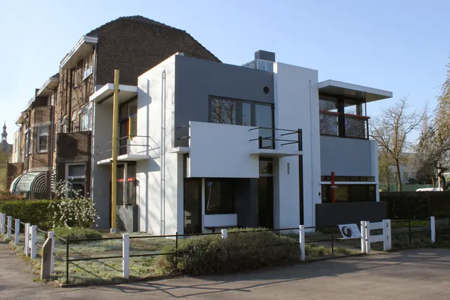 Het Rietveld Schröderhuis aan de Prins Hendriklaan